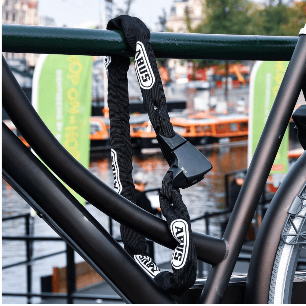 Abus city black chain sale