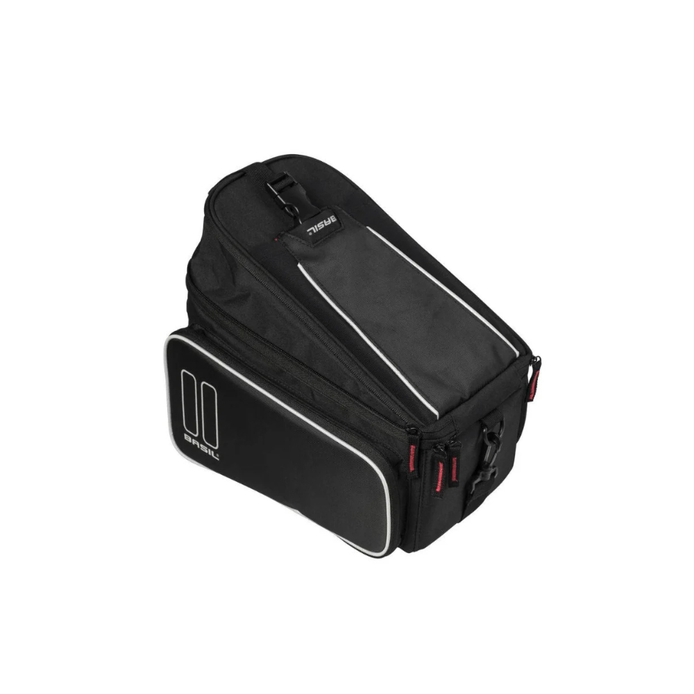 Basil Trunk Bag MIK 7-15L Black
