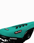 Guts Racing Seat Cover Black and Teal - Fatfish OG, OG 2.0 and Biggie