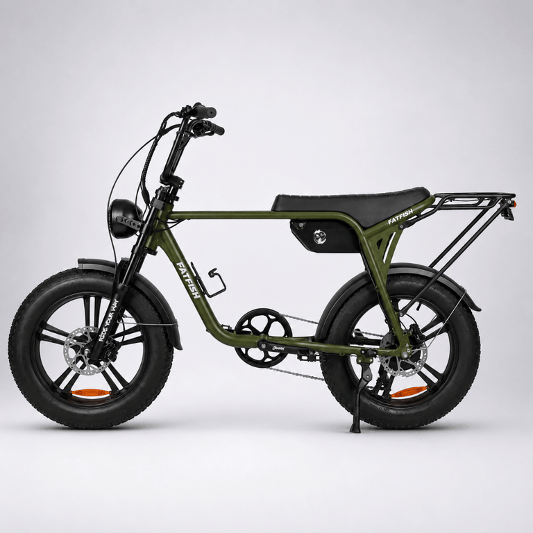 Fatfish Biggie Fat Tyre E-Bike – Fatfish E-Bikes