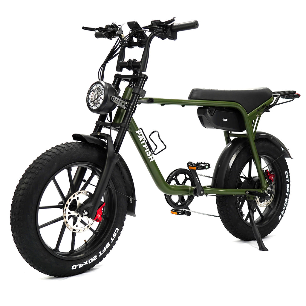Fat Fishj Fatfish Fat Tyre E-Bike – Fatfish E-Bikes