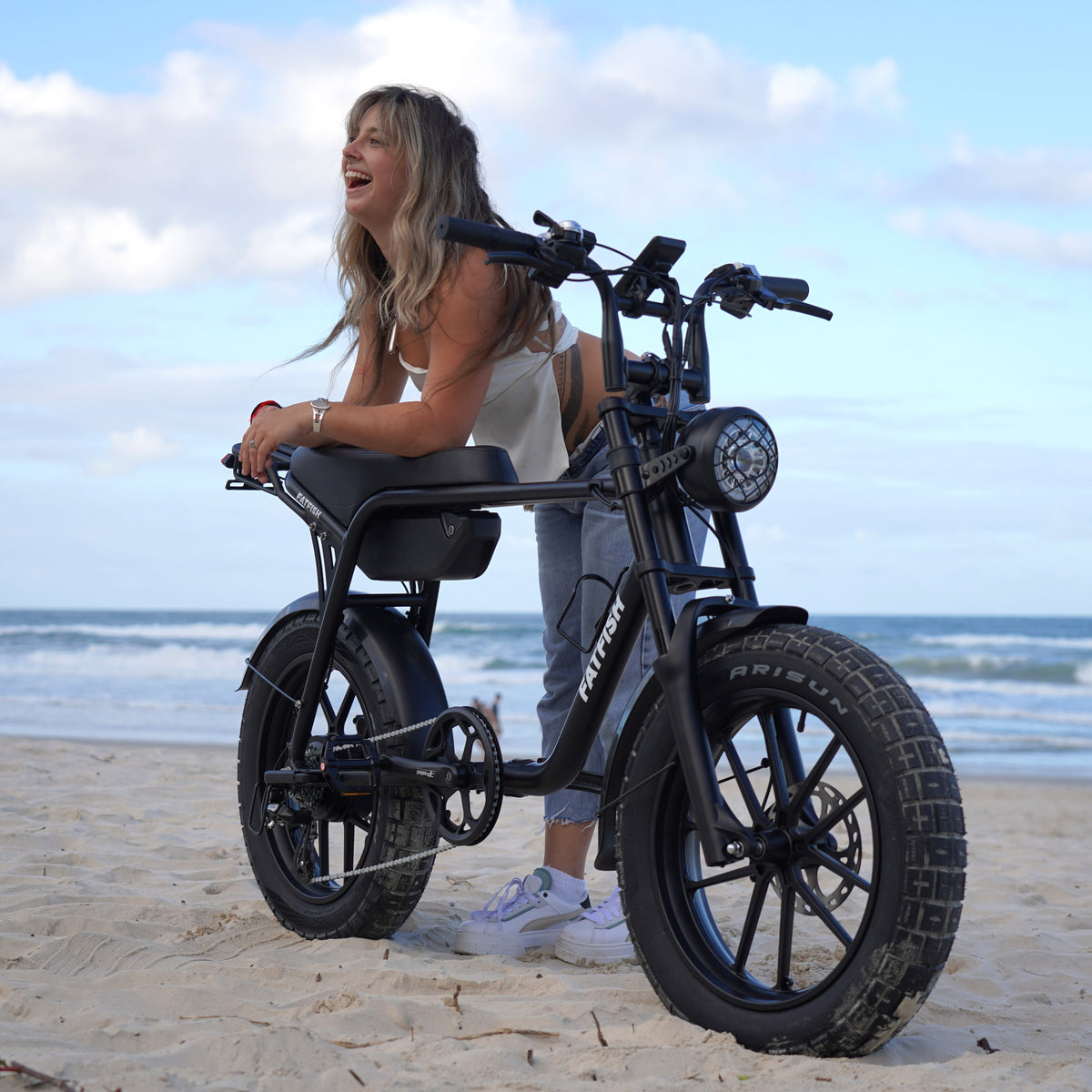 Fat Fishj Fatfish OG 17AH Fat Tyre E-Bike – Fatfish E-Bikes